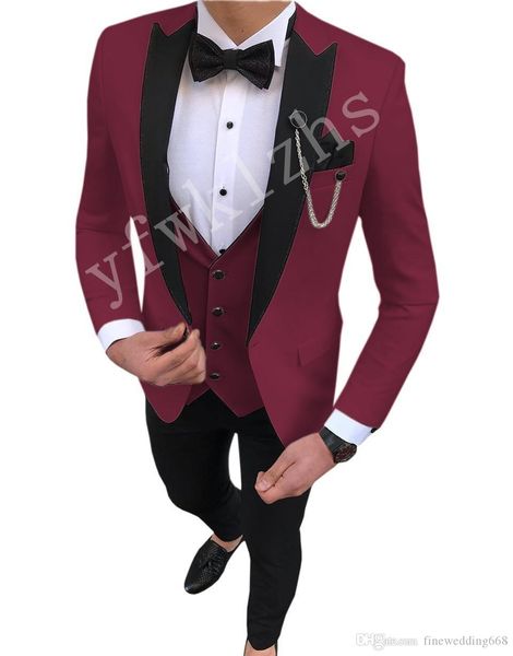 one button groomsmen peak lapel wedding groom tuxedos men suits wedding/prom/dinner man blazer(jacket+tie+vest+pants) 1224, Black;gray
one button groomsmen peak lapel wedding groom tuxedos men suits wedding/prom/dinner man blazer(jacket+tie+vest+pants) 1224, Black;gray