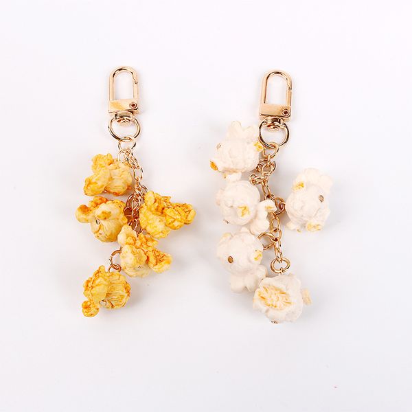 dayoff lovely popcorn keychain keyring for women girl jewelry simulated cute car key holder keyring charm couple gift k89, Silver
dayoff lovely popcorn keychain keyring for women girl jewelry simulated cute car key holder keyring charm couple gift k89, Silver