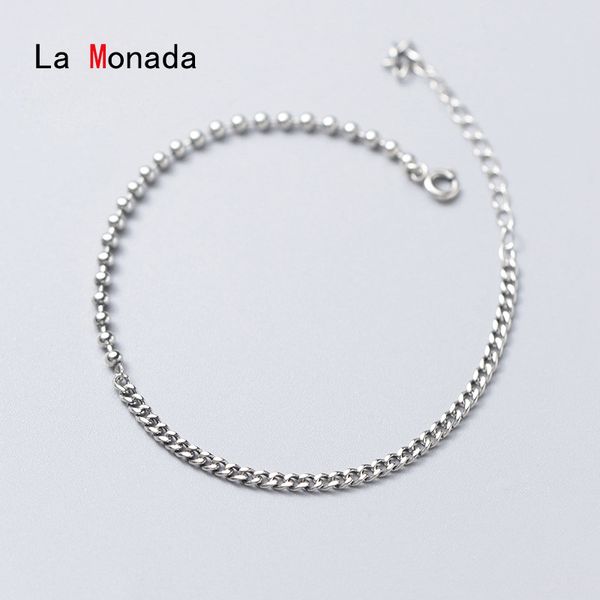 other bracelets la monada for women silver 925 sterling on hand minimalist chain fine jewelry bracelet woman, Golden;silver
other bracelets la monada for women silver 925 sterling on hand minimalist chain fine jewelry bracelet woman, Golden;silver