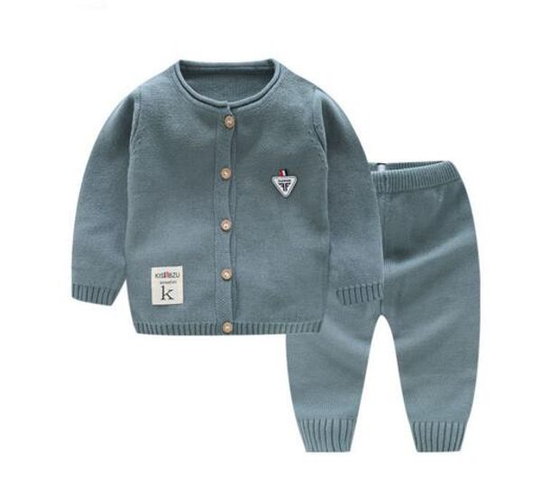 Boutique Boy Knitted Two Piece Sets Round Collar Knitted 100% cotton Long Sleeve Cardigan + Pants Baby Girl Spring Fall Clothing sets
Boutique Boy Knitted Two Piece Sets Round Collar Knitted 100% cotton Long Sleeve Cardigan + Pants Baby Girl Spring Fall Clothing sets