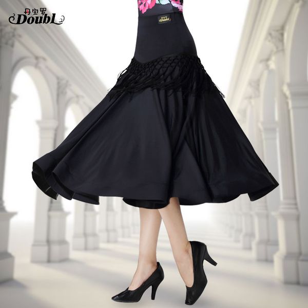 doubl modern skirts long swing tango expansion new lady women's dancewear national standard ballroom waltz ice silk, Black;red
doubl modern skirts long swing tango expansion new lady women's dancewear national standard ballroom waltz ice silk, Black;red