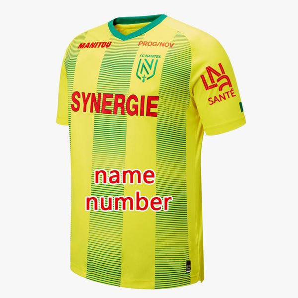 2019 2020 fc nantes soccer jerseys home yellow shirt 19/20 fc nantes men's sala coulibaly waris rongier boschilia football shirt, Black;blue
2019 2020 fc nantes soccer jerseys home yellow shirt 19/20 fc nantes men's sala coulibaly waris rongier boschilia football shirt, Black;blue