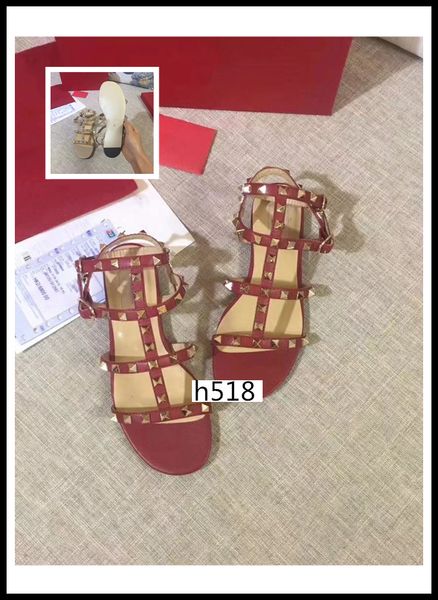 original box designer women sandals patent leather rivets sandals women studded strappy dress party office wedding shoessize 38, Black
original box designer women sandals patent leather rivets sandals women studded strappy dress party office wedding shoessize 38, Black