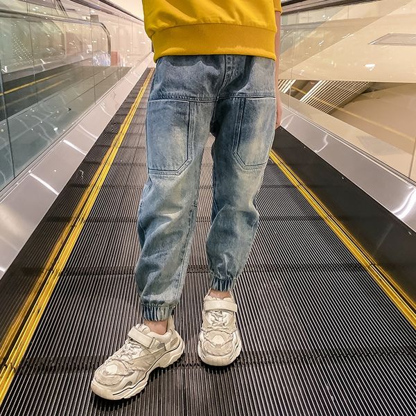 wear boy's jeans pants panty autumn children's medium and large children's casual jeans boy's pants fashion, Blue
wear boy's jeans pants panty autumn children's medium and large children's casual jeans boy's pants fashion, Blue