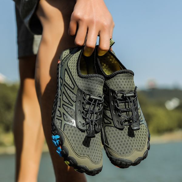 summer water shoes men beach sandals upstream shoes man quick dry river sea slippers diving swimming sandals, Black
summer water shoes men beach sandals upstream shoes man quick dry river sea slippers diving swimming sandals, Black