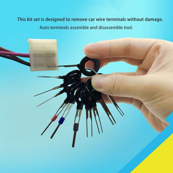 11pcs car terminal removal tool kit harness wiring crimp connector extractor puller release pin unlock tool picker car check
11pcs car terminal removal tool kit harness wiring crimp connector extractor puller release pin unlock tool picker car check