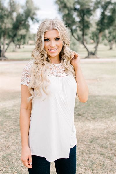 2017 fashion women summer lace vest brand new chiffon cold loose shirt casual t-shirt ladies lace tees, White
2017 fashion women summer lace vest brand new chiffon cold loose shirt casual t-shirt ladies lace tees, White