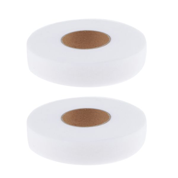 2 rolls iron-on fabric fusing tape adhesive for hem tape, double backing ribbons, curtains, 90 yards, Black
2 rolls iron-on fabric fusing tape adhesive for hem tape, double backing ribbons, curtains, 90 yards, Black