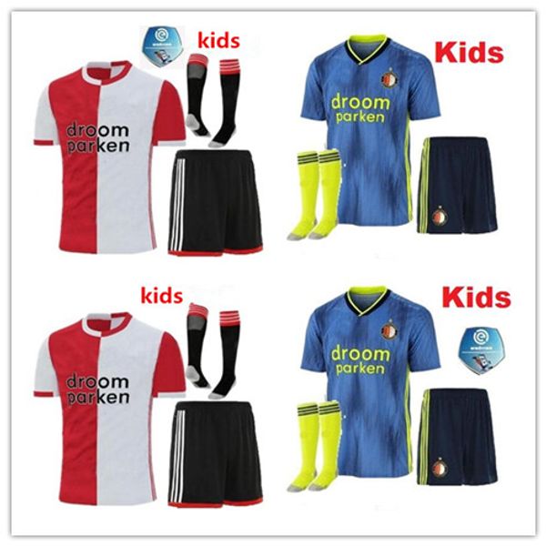 Feyenoord kids 19 20 soccer jersey away blue 2019 2020 LARSSON V.PERSIE BERGHUIS VILHENA JORGENSEN boys Football shirt kits
Feyenoord kids 19 20 soccer jersey away blue 2019 2020 LARSSON V.PERSIE BERGHUIS VILHENA JORGENSEN boys Football shirt kits