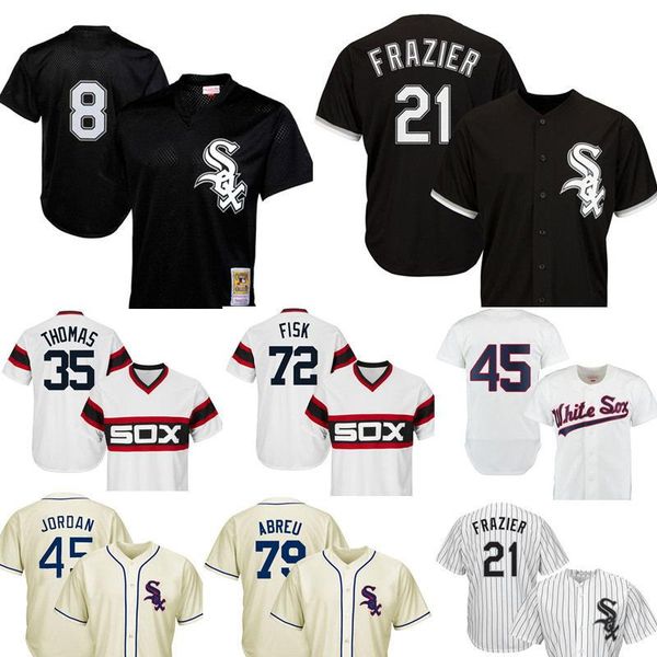 Chicago 8 Bo Jackson White Sox Baseball Jerseys 21 Todd Frazier 35 Frank Thomas 79 Jose Abreu 10 Yoan Moncada 45 Michael 72 Carlton
Chicago 8 Bo Jackson White Sox Baseball Jerseys 21 Todd Frazier 35 Frank Thomas 79 Jose Abreu 10 Yoan Moncada 45 Michael 72 Carlton