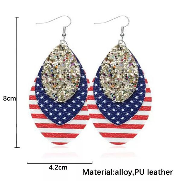 multilayer sequin teardrop earrings for women leopard leather dangle earring charm fashion drop earrings partry jewelry gift, Silver
multilayer sequin teardrop earrings for women leopard leather dangle earring charm fashion drop earrings partry jewelry gift, Silver