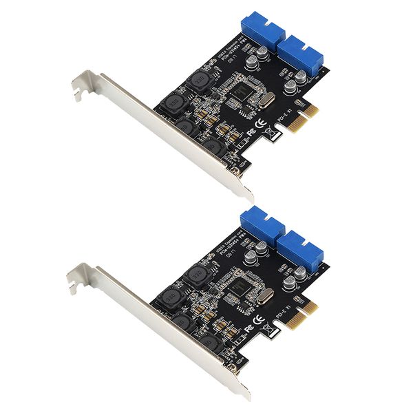 2x pci-e к 2port 19pin usb 3.0 внутренний заголовок карты адаптер контроллер-концентратор
2x pci-e к 2port 19pin usb 3.0 внутренний заголовок карты адаптер контроллер-концентратор