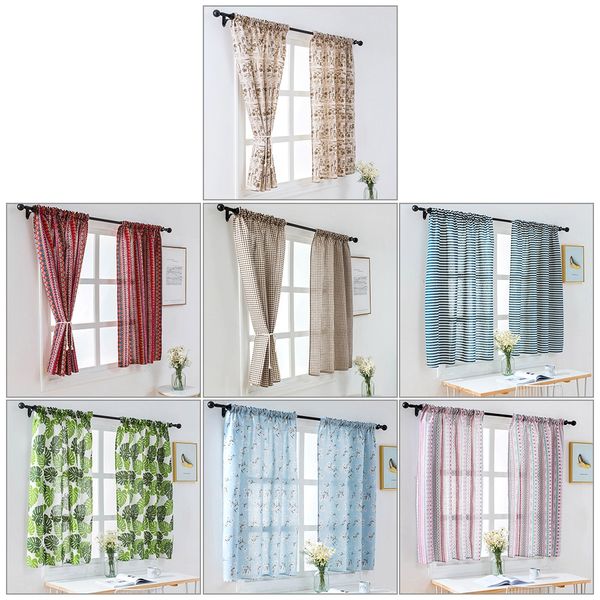 100*130cm colored strip semi-blackout window curtain polyester window valance curtain for living room bedroom home decoration
100*130cm colored strip semi-blackout window curtain polyester window valance curtain for living room bedroom home decoration