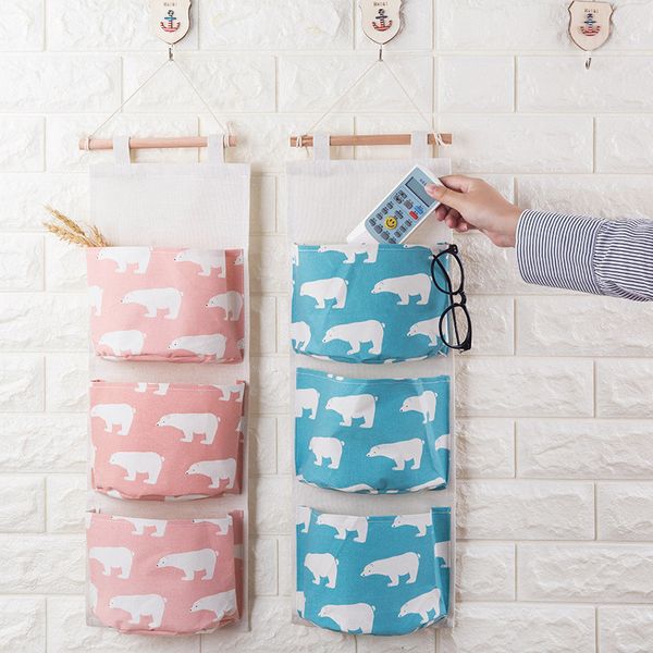 3992 cartoon cotton linen storage hanging bag hanging multi-layer dou bu art door after debris storage bag 1
3992 cartoon cotton linen storage hanging bag hanging multi-layer dou bu art door after debris storage bag 1
