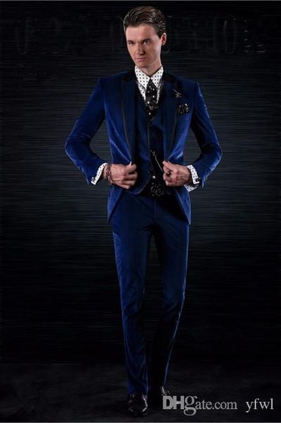classic velveteen tuxedos groom wedding men suits mens wedding suits tuxedo costumes de smoking pour hommes men(jacket+pants+tie+vest) 251, Black;gray
classic velveteen tuxedos groom wedding men suits mens wedding suits tuxedo costumes de smoking pour hommes men(jacket+pants+tie+vest) 251, Black;gray