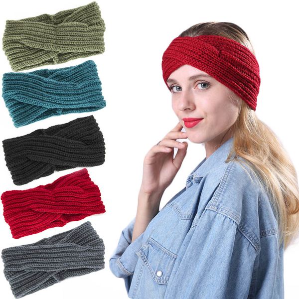 2018 new fashion casual women winter warmer knitted headband crochet cross stretch chunky headwrap bs88
2018 new fashion casual women winter warmer knitted headband crochet cross stretch chunky headwrap bs88