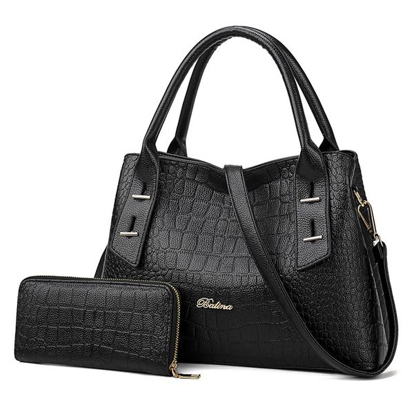 woman bags 2 pcs set pu leather purses and handbags ladies hand bags shoulder bags for woman
woman bags 2 pcs set pu leather purses and handbags ladies hand bags shoulder bags for woman