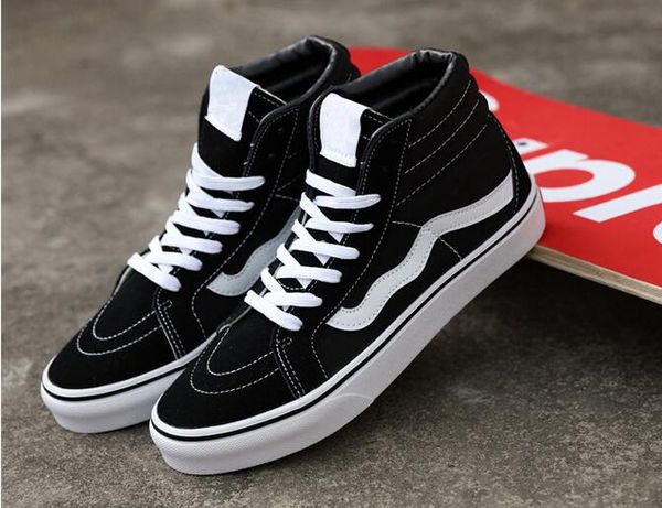 2019 Hot new Classics Black White High Vanss Skateboard Shoes Old Skool Sk8-hi Canvas Men Women Casual Flat Shoes Sneakers 35-45
2019 Hot new Classics Black White High Vanss Skateboard Shoes Old Skool Sk8-hi Canvas Men Women Casual Flat Shoes Sneakers 35-45