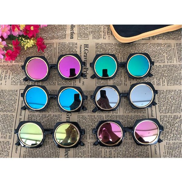 1pc baby anti-uv400 sunglasses child kids boys girls retro round sunglasses stylish children goggles fashion kids props gifts, White;black
1pc baby anti-uv400 sunglasses child kids boys girls retro round sunglasses stylish children goggles fashion kids props gifts, White;black