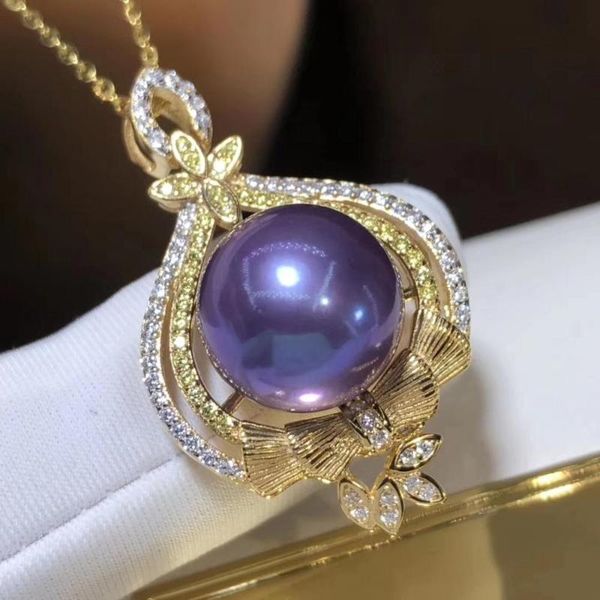 d403 pearl pendant fine jewelry 925 sterling silver natural round 12-13mm fresh water purple pearls pendants necklaces for women
d403 pearl pendant fine jewelry 925 sterling silver natural round 12-13mm fresh water purple pearls pendants necklaces for women