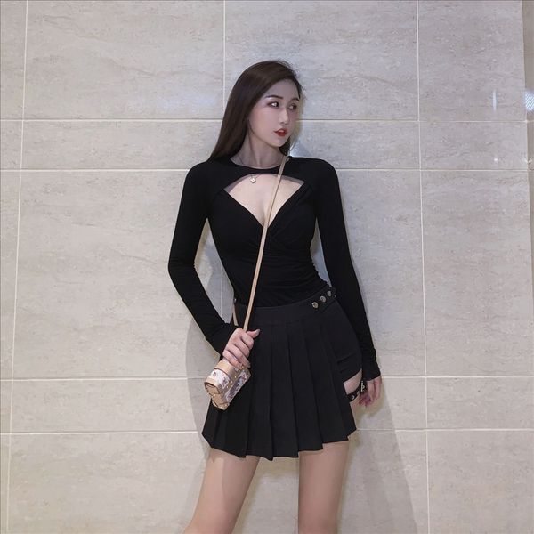 brother pu super cool underpants match artifact small heart machine display chest hollow slim and slim v-neck base shirt female, White
brother pu super cool underpants match artifact small heart machine display chest hollow slim and slim v-neck base shirt female, White