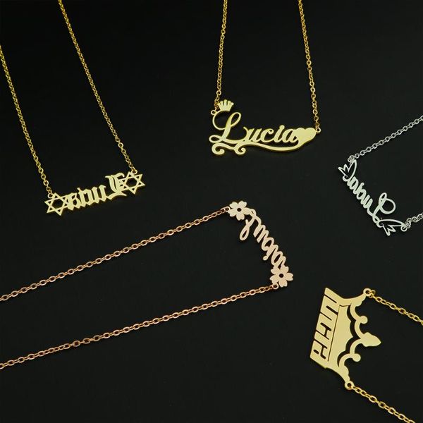 pendant necklaces lucia customized embellish name necklace personalized jewelry rose gold silver nameplate anniversary woman gift
pendant necklaces lucia customized embellish name necklace personalized jewelry rose gold silver nameplate anniversary woman gift