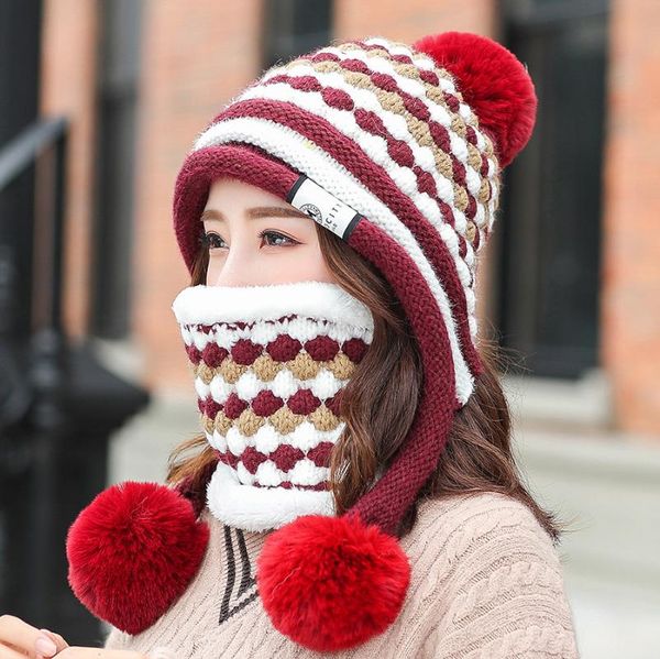 winter new hat neck two pieces set with thick ear protection warm hat korean version fashion color wool lady korean edition, Blue;gray
winter new hat neck two pieces set with thick ear protection warm hat korean version fashion color wool lady korean edition, Blue;gray