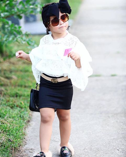 2020 new kid girl 2pcs clothes double white lace short sleeve pu skirts summer children girl 2pcs outfits 2-7y
2020 new kid girl 2pcs clothes double white lace short sleeve pu skirts summer children girl 2pcs outfits 2-7y