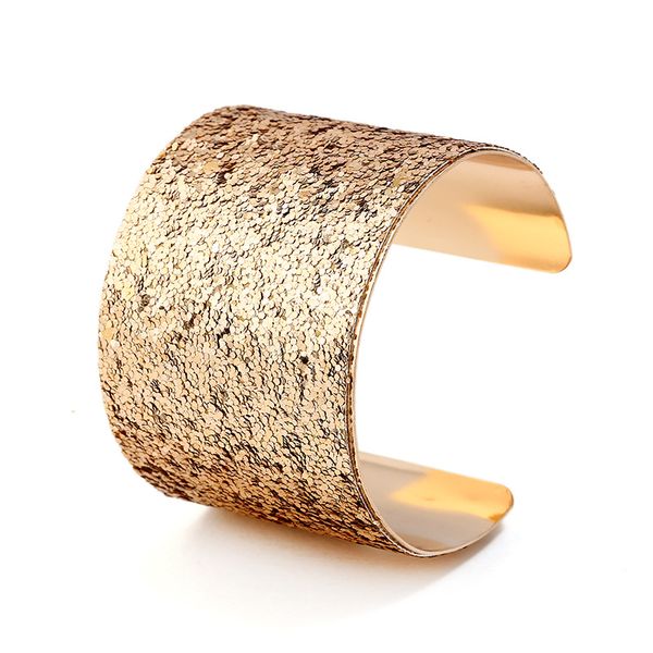 new trendy fashion ins luxury designer geometric glittering sequins adjustable open cuff bangle bracelet for woman, Black
new trendy fashion ins luxury designer geometric glittering sequins adjustable open cuff bangle bracelet for woman, Black