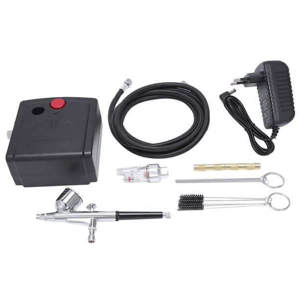 airbrush tool with compressor for nails kit cake decorating with cleaning set and 0.2 0.5 mm nozzle and needle,eu plug
airbrush tool with compressor for nails kit cake decorating with cleaning set and 0.2 0.5 mm nozzle and needle,eu plug