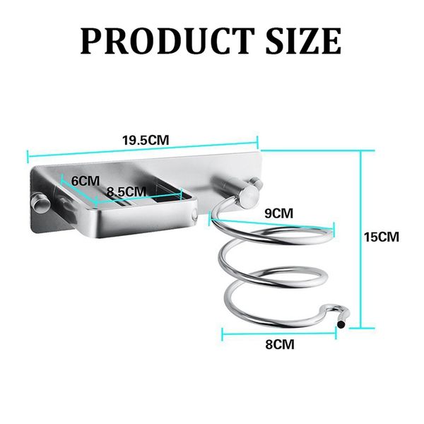 aluminum wall mounted hair dryer rack organizer hair dryer straightener holder set bathroom shelf for washroom supplies
aluminum wall mounted hair dryer rack organizer hair dryer straightener holder set bathroom shelf for washroom supplies