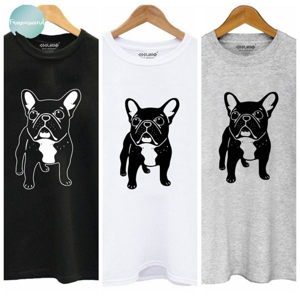dog t shirt french bulldog print women casual cotton print t shirt for girls summer women tshirt, White
dog t shirt french bulldog print women casual cotton print t shirt for girls summer women tshirt, White