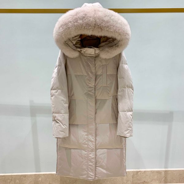 big real fox fur collar 2020 winter down jacket women hooded white duck down jacket warm female long loose down parka women coat, Black
big real fox fur collar 2020 winter down jacket women hooded white duck down jacket warm female long loose down parka women coat, Black