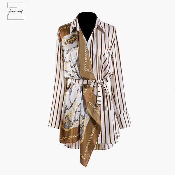 blouse 2019 new spring summer big long sleeve striped split joint irregular lapel size shirt women fashion jq490, White
blouse 2019 new spring summer big long sleeve striped split joint irregular lapel size shirt women fashion jq490, White