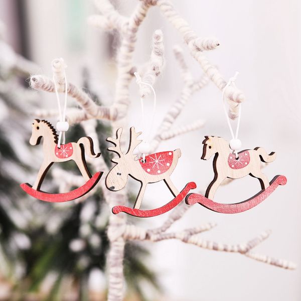 3pcs elk wooden horse ornament christmas pendants tree hanging ornament christmas party decorations kids gift
3pcs elk wooden horse ornament christmas pendants tree hanging ornament christmas party decorations kids gift