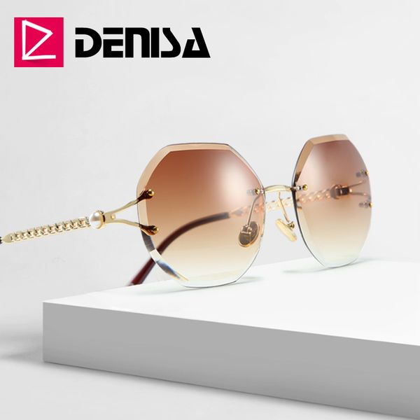 denisa pearl rimless ladies sunglasses 2019 unique frame polygon womens sunglasses brand designer uv400 fashion gozluk g23001, White;black
denisa pearl rimless ladies sunglasses 2019 unique frame polygon womens sunglasses brand designer uv400 fashion gozluk g23001, White;black