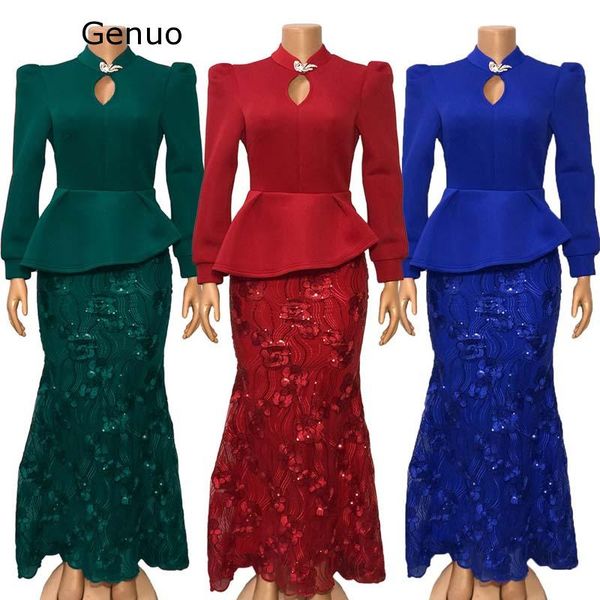 sequins embroidery bodycon dress women african clothes evening party dress long sleeve ruffles fishtail long autumn winter, Red
sequins embroidery bodycon dress women african clothes evening party dress long sleeve ruffles fishtail long autumn winter, Red