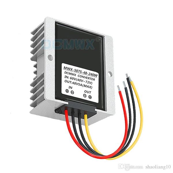 dcmwx® buck voltage converters 60v become to 48v step down car power inverters input dc50v-75v output 48v1a2a3a4a5a waterproof
dcmwx® buck voltage converters 60v become to 48v step down car power inverters input dc50v-75v output 48v1a2a3a4a5a waterproof