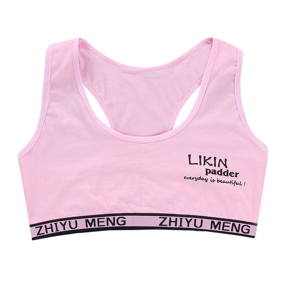 5pc/lot girls bra puberty underwear wireless teenager girls sport bra chest pad cotton young girls training bra, Camo 
5pc/lot girls bra puberty underwear wireless teenager girls sport bra chest pad cotton young girls training bra, Camo