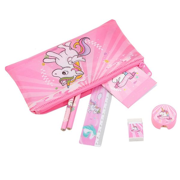cute cartoon unicorn a6 pvc pencil case ruler eraser set stationery bag student stationery school supplies
cute cartoon unicorn a6 pvc pencil case ruler eraser set stationery bag student stationery school supplies