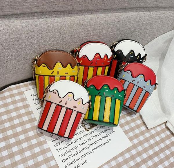 kids handbag girl pu cute cake shaped shoulder bag mix color children min purse, White
kids handbag girl pu cute cake shaped shoulder bag mix color children min purse, White
