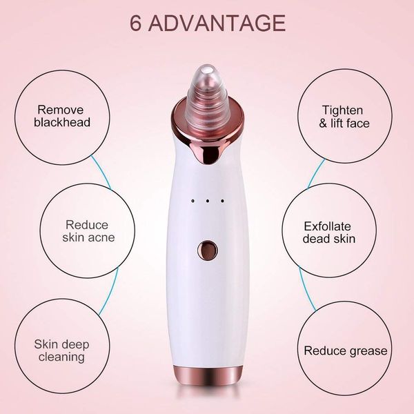 blackhead remover pore cleaner vacuum electric nose face deep cleansing skin care machine acne pimple removal facial beauty tool
blackhead remover pore cleaner vacuum electric nose face deep cleansing skin care machine acne pimple removal facial beauty tool