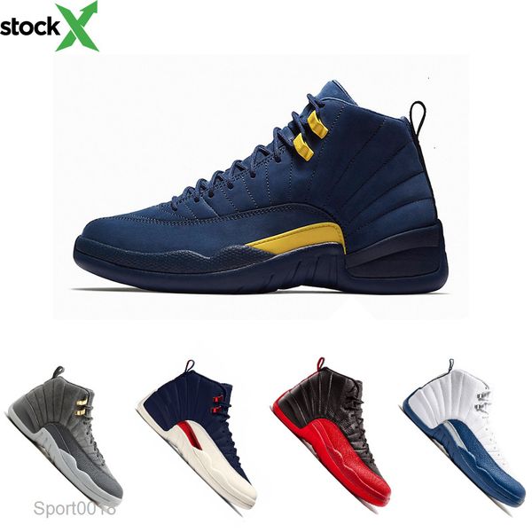 new michigan 12 12s mens basketball shoes college navy dark grey flu game playoffs french blue gym red trainers sports sneakers shoes 8-13, Black
new michigan 12 12s mens basketball shoes college navy dark grey flu game playoffs french blue gym red trainers sports sneakers shoes 8-13, Black