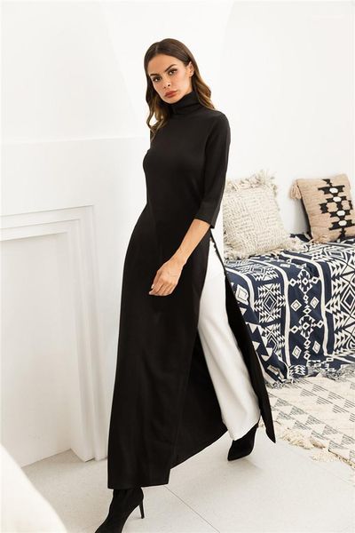 solid color turtleneck lapel high split skirt holiday casual dress womens designer spring knitted skirt fashion, Black;gray
solid color turtleneck lapel high split skirt holiday casual dress womens designer spring knitted skirt fashion, Black;gray