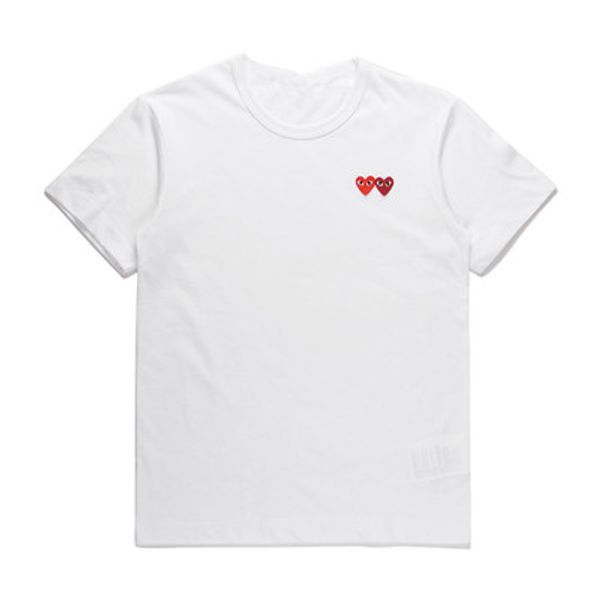 brand designer summer t-shirts play commes off embroidered black heart shirts des garcons white t-shirt summer men women casual, Black;blue
brand designer summer t-shirts play commes off embroidered black heart shirts des garcons white t-shirt summer men women casual, Black;blue