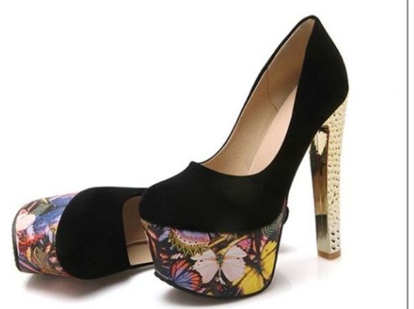 2019 suede women's shoes in spring and autumn with new style high heel coarse heel round head waterproof table @w44, Black
2019 suede women's shoes in spring and autumn with new style high heel coarse heel round head waterproof table @w44, Black