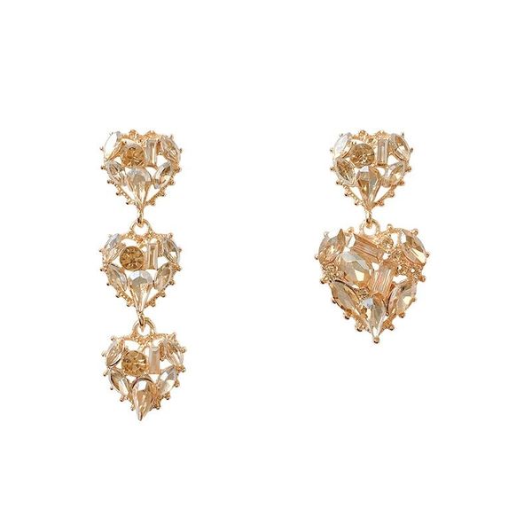 2020 new fashion wild earrings peach heart asymmetric earrings hypoallergenic high quality, Golden;silver
2020 new fashion wild earrings peach heart asymmetric earrings hypoallergenic high quality, Golden;silver