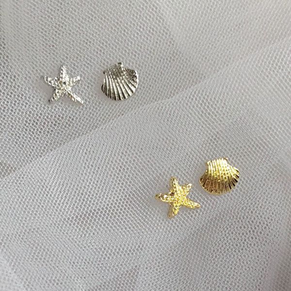 minimalist simple cute metal small starfish shell stud earrings for women girl lovely earrings accessories fashion jewelry, Golden;silver
minimalist simple cute metal small starfish shell stud earrings for women girl lovely earrings accessories fashion jewelry, Golden;silver
