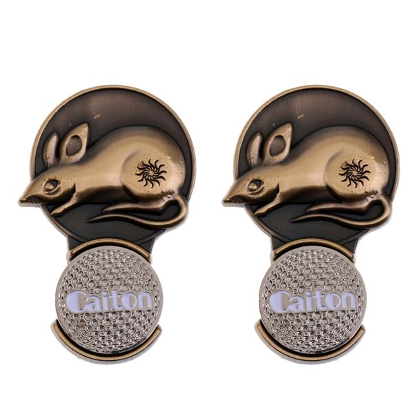 brass mini golf cap clip with ball marker
brass mini golf cap clip with ball marker