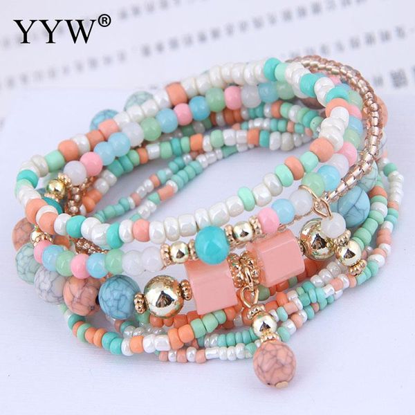 vintage seedbead women's bracelet multilayer bracelets for women elastic chain female pulseira wristband pulseiras mujer 170mm, Black
vintage seedbead women's bracelet multilayer bracelets for women elastic chain female pulseira wristband pulseiras mujer 170mm, Black
